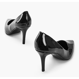 Zapatos negros de piel ecológica Ally 2