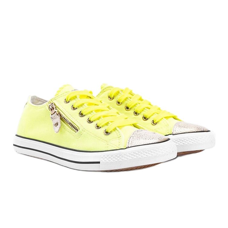 Zapatillas So cómodas amarillas neón amarillo 1 Zapatillas So cómodas amarillas neón amarillo 1