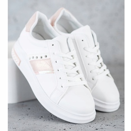 SHELOVET Zapatillas blancas blanco 2