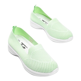 Zapatillas Pistachio Slip On Jamaica verde 2