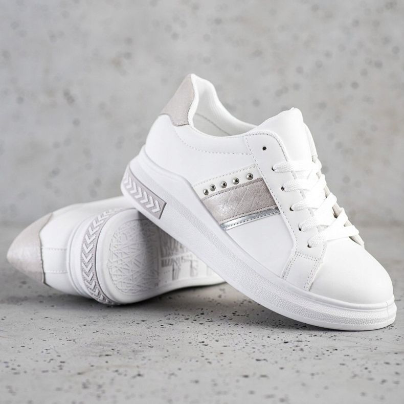SHELOVET Zapatillas blancas blanco 1
