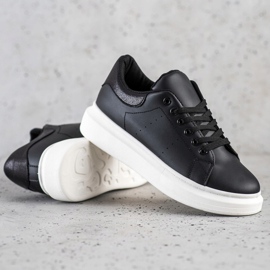 SHELOVET Zapatillas clásicas negro 1