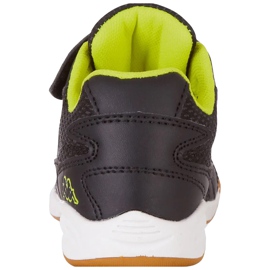 Zapatos para niños Kappa Furbo K negro y amarillo 260776K 1140 5