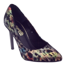 Salón elegante piel Espinto 456 multicolor negro 1