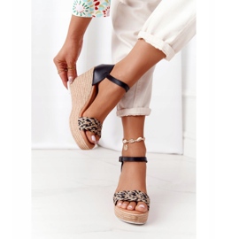Sandalias Cuña Piel Maciejka L4869-01 Negro 4