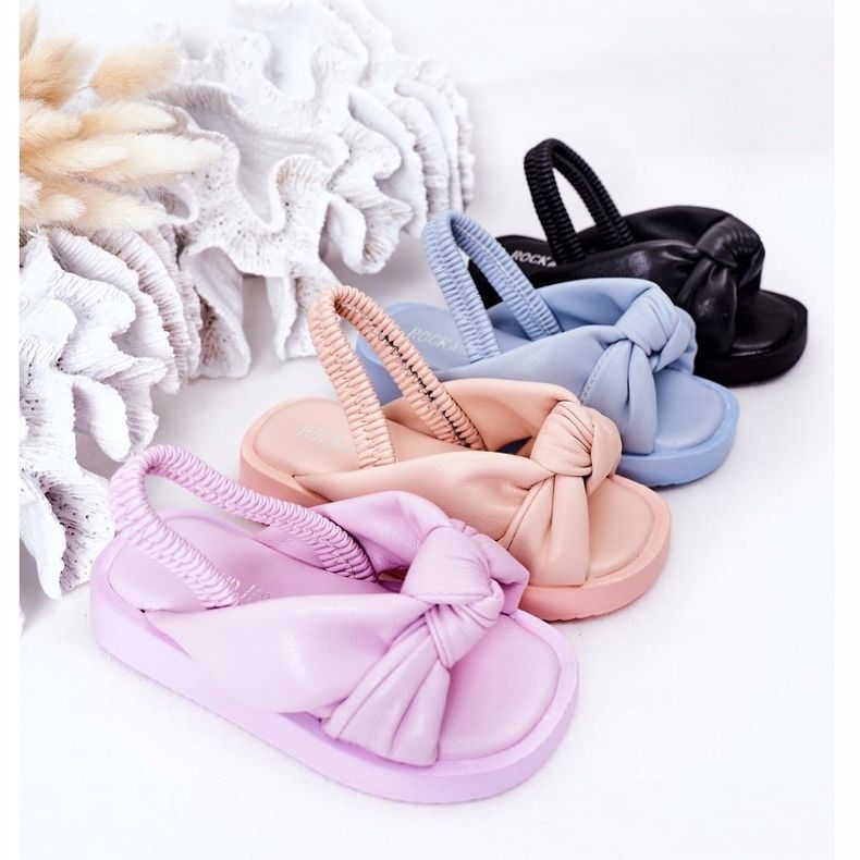 FR1 Sandalias para niños con chicle azul de canalé 1