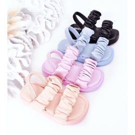 FR1 Sandalias Infantiles Con Canalé Azul Dulzura ['azul'] 1