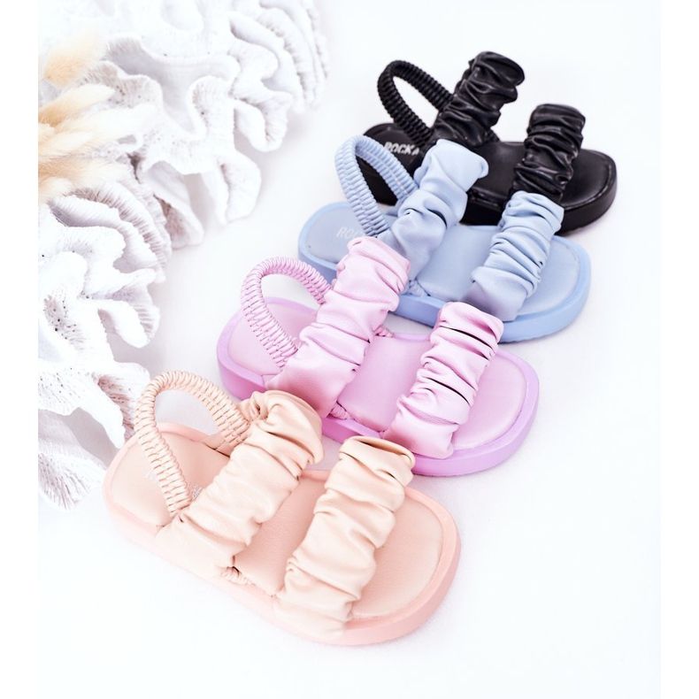 FR1 Sandalias Infantiles Con Canalé Azul Dulzura ['azul'] 1