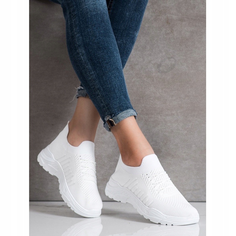 Sweet Shoes Zapatillas casual sin cordones blanco 1