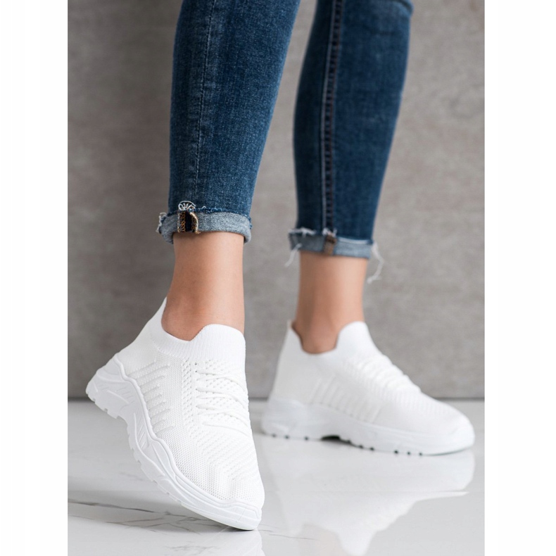 Sweet Shoes Zapatillas casual sin cordones blanco 2