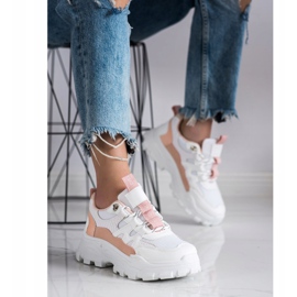 SHELOVET Zapatillas blancas de Fahion blanco 3