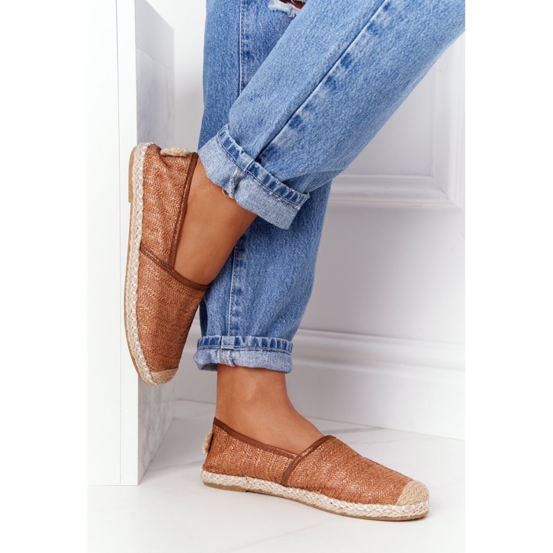 Alpargatas En Paja Lu Boo Suela Marrón 1 Alpargatas En Paja Lu Boo Suela Marrón 1