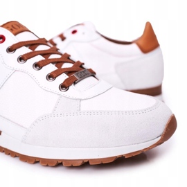Zapatillas deportivas de hombre GOE HH1N4054 Zapatillas blancas blanco 5