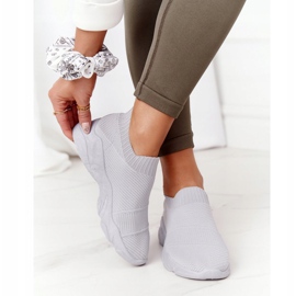 PS1 Calzado deportivo para mujer Slip-on Grey Yoga Class gris 2