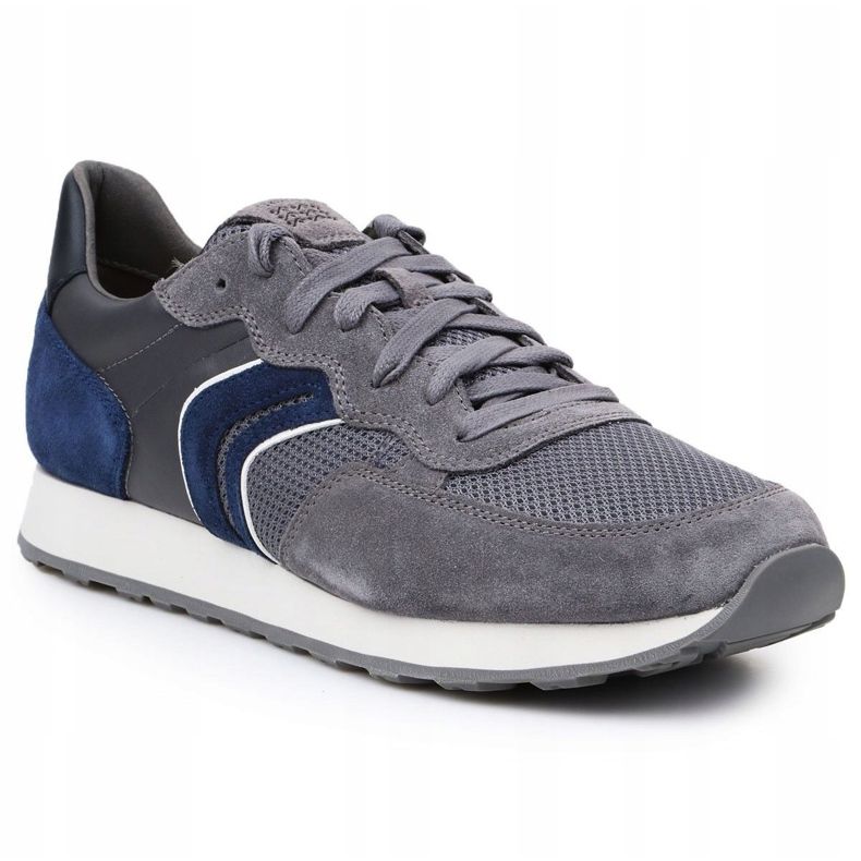 Zapatos Geox U Vincit BM U845VB-02214-C1F4R azul marino gris 3