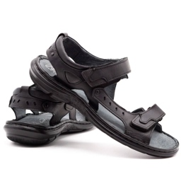 Polbut Sandalias negras 277 negro 8