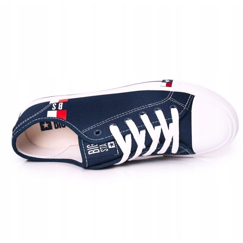 Zapatillas de hombre Big Star HH174326 Azul marino 1