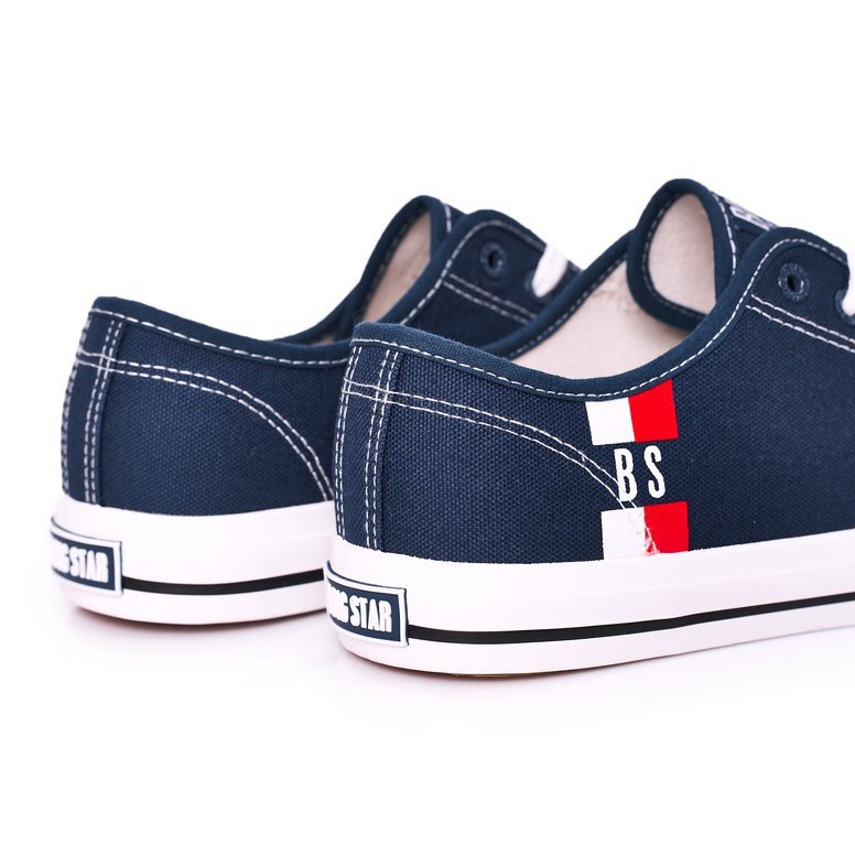 Zapatillas de hombre Big Star HH174326 Azul marino 2