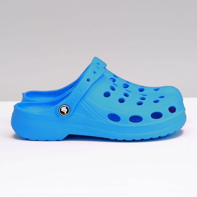 Flameshoes Pantuflas de Mujer Eva Blue Foam Crocs azul 1