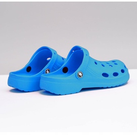Flameshoes Pantuflas de Mujer Eva Blue Foam Crocs azul 2