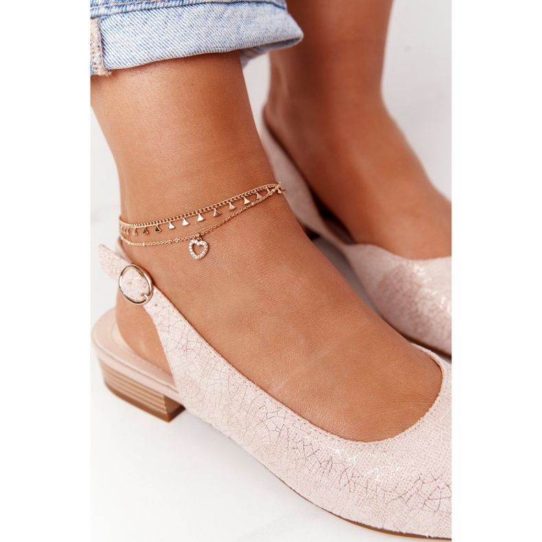 Sandalias Ante Tacón Alto Sergio Leone SK807 Rosa rosado 1