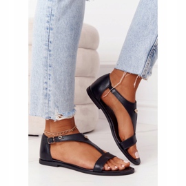 Sandalias Mujer Piel Nicole 2648 Negro 3