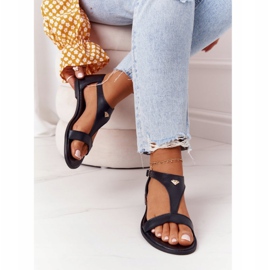Sandalias Mujer Piel Nicole 2648 Negro 4