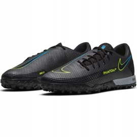 Zapatillas de fútbol Nike React Phantom Gt Pro Tf M CK8468 090 multicolor gris 2