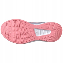 Zapatillas Adidas Runfalcon 2.0 K para niños gris-rosa FY9497 rosado 2