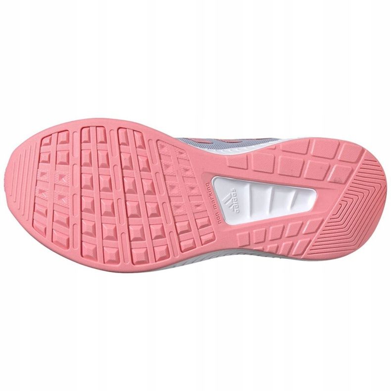 Zapatillas Adidas Runfalcon 2.0 K para niños gris-rosa FY9497 2