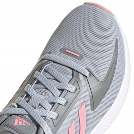 Zapatillas Adidas Runfalcon 2.0 K para niños gris-rosa FY9497 rosado 3