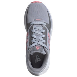 Zapatillas Adidas Runfalcon 2.0 K para niños gris-rosa FY9497 rosado 1
