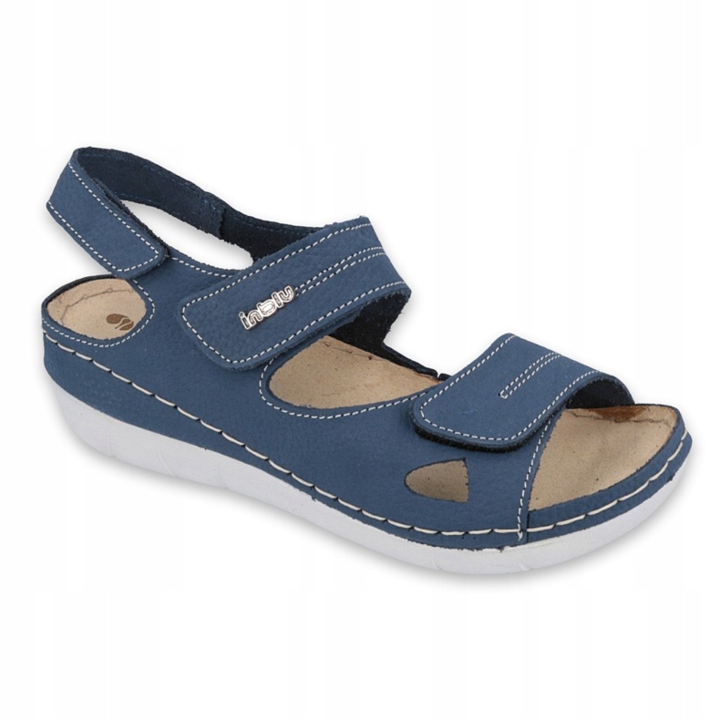 Zapatos de mujer Inblu 158D142 azul marino 1