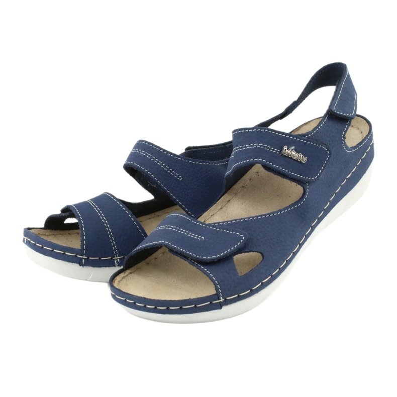 Zapatos de mujer Inblu 158D142 azul marino 3