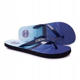 Pantuflas de Hombre Chanclas Big Star DD174672 Azul 3