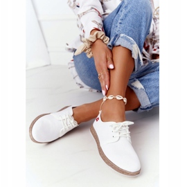 Alpargatas Con Cordones De Mujer Big Star FF276043 Blanco 4