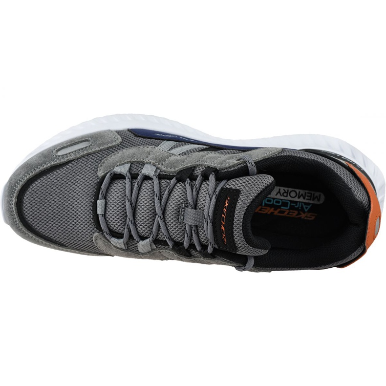 Skechers Matera 2.0-Ximino M 232011-GYMT azul marino naranja gris 2