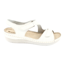 Inblu zapatos de mujer sandalias 158D113 blanco 1