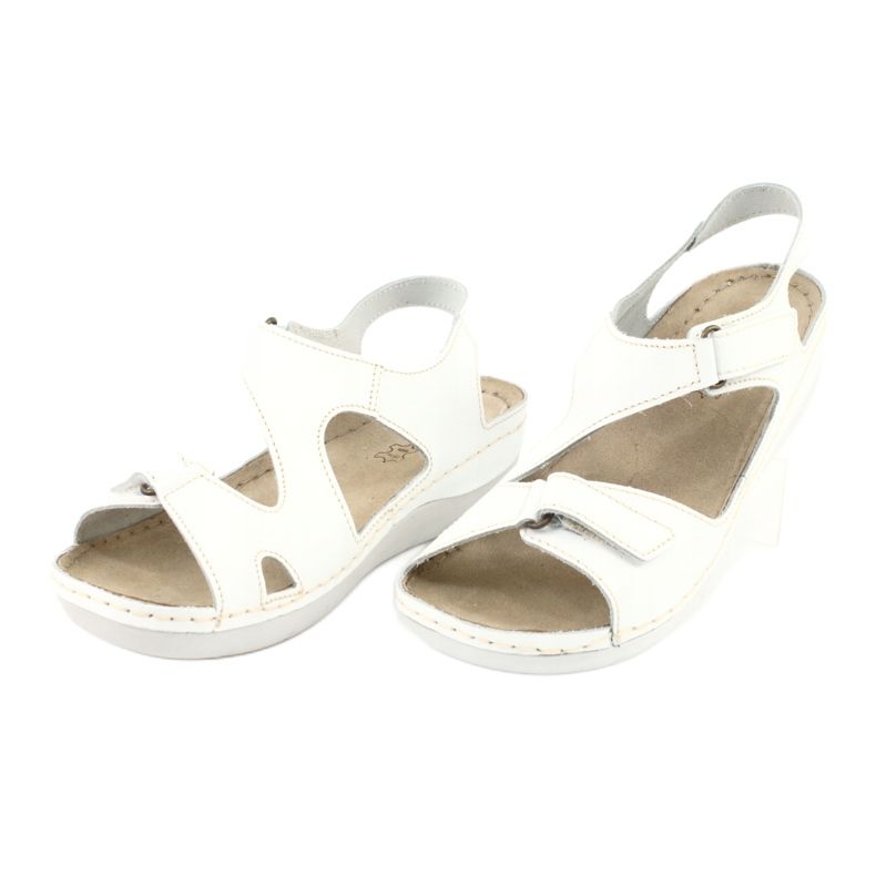 Inblu zapatos de mujer sandalias 158D113 blanco 3