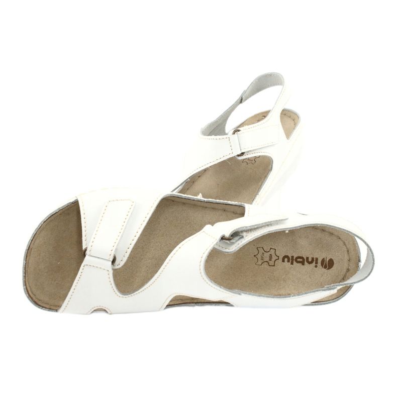Inblu zapatos de mujer sandalias 158D113 blanco 4