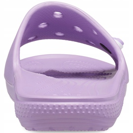 Pantuflas Crocs Classic Slide de mujer violeta 206121 5PR 2
