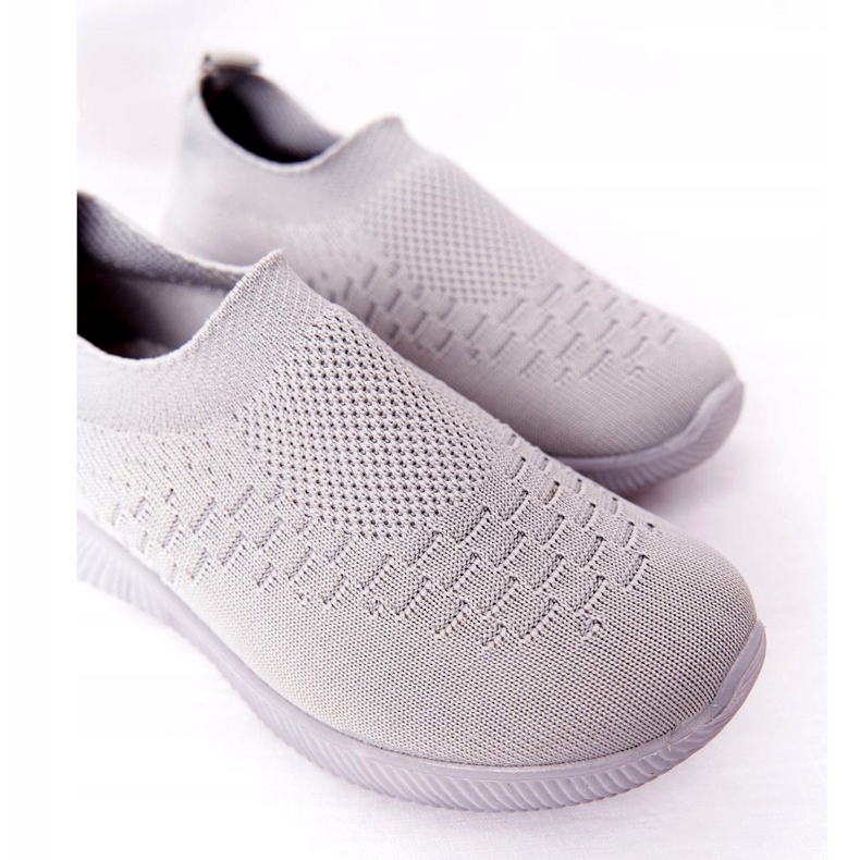 EVE Zapatos deportivos para niños Slip-On Grey School Trip gris 4