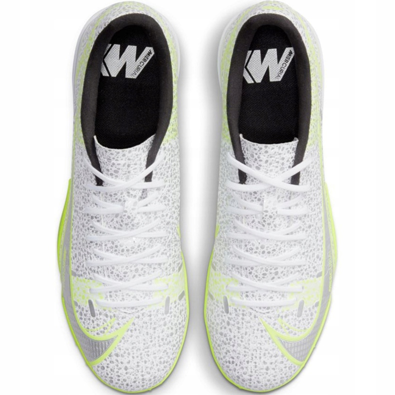 Zapatos de fútbol Nike Mercurial Vapor 14 Academy Tf CV0978 107 plata 1