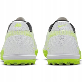 Zapatos de fútbol Nike Mercurial Vapor 14 Academy Tf CV0978 107 plata 2