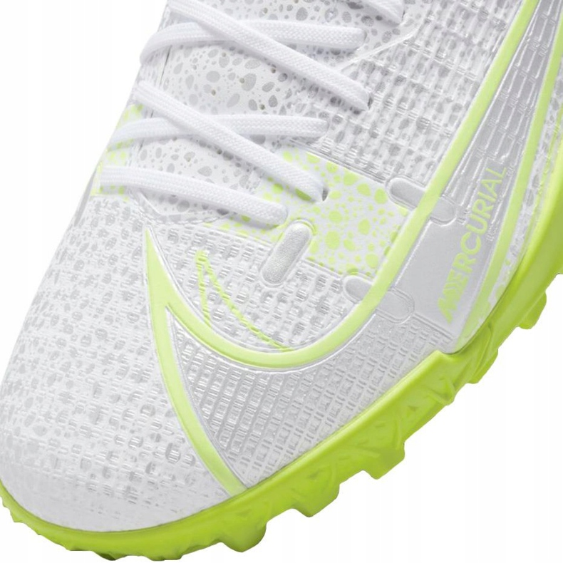 Zapatos de fútbol Nike Mercurial Vapor 14 Academy Tf CV0978 107 plata 4