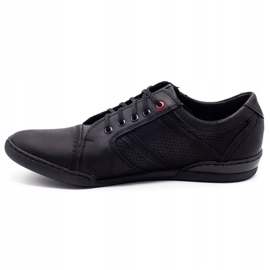 Polbut Zapatos casual hombre R3 Perforation Black negro 2 Polbut Zapatos casual hombre R3 Perforation Black negro 2
