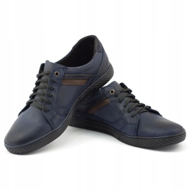 Polbut Zapatos hombre J47 azul marino 1