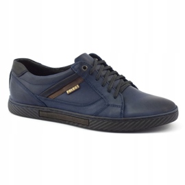 Polbut Zapatos hombre J47 azul marino 3