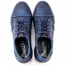 Polbut Zapatos casual hombre R3 Perforation Azul Marino 4 Polbut Zapatos casual hombre R3 Perforation Azul Marino 4