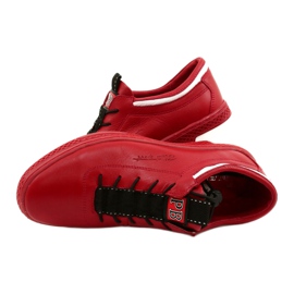 Polbut Zapato casual piel hombre K23 rojo 5